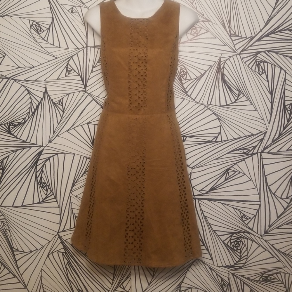 Suede dress
